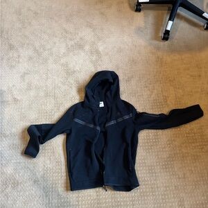 Nike Charcoal Gray Zip-Up Hoodie